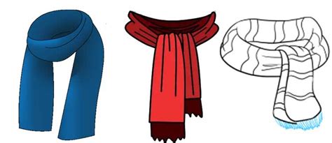 Scarf Drawing Eаsy Simple And Images