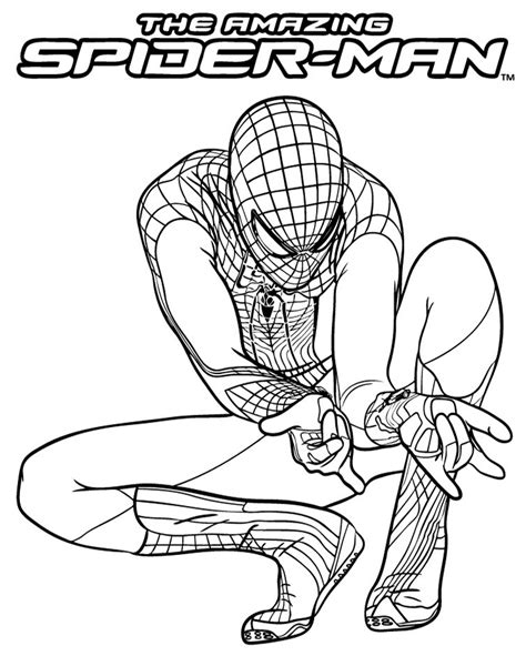 √kumpulan Gambar Mewarnai Spiderman Untuk Tk Paud Dan Sd 2022