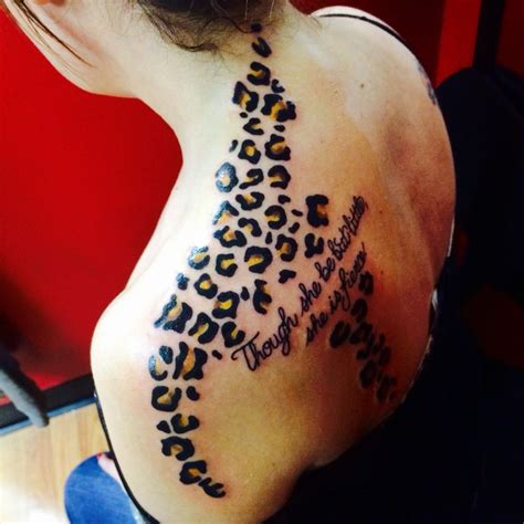 Leopard Print Beautiful Tattoos For Women Leopard Print Tattoos