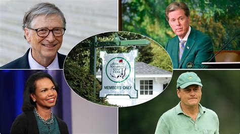 Who Are The Most Famous Augusta National Members Golf Monthly