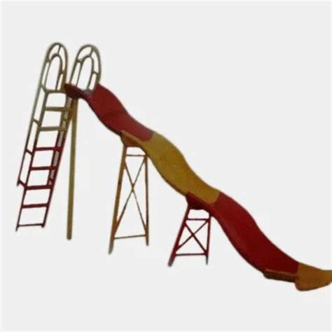 Red And Yellow Pvc Playground Slides Age Group 5 12 Years For For