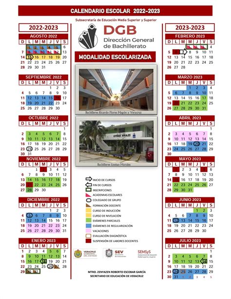 Calendario Escolar 2023 2024 Escuela De Bachilleres Diurna Antonio