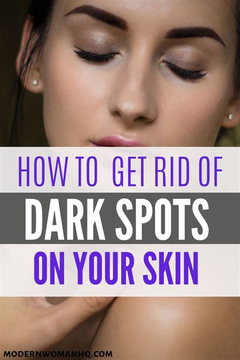 The first thing you should do to lighten dark hair, is get as much black (or dark color) out of your hair as you can. The Best Way to Get Rid of Dark Spots | Lighten dark spots ...