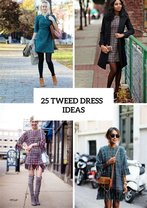 25 Stylish Ideas To Wear Tweed Dresses Styleoholic