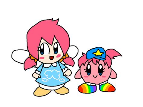 Kirby X Ribbon Kids By Tophatlycanthrope Kirby Kids Disney Characters