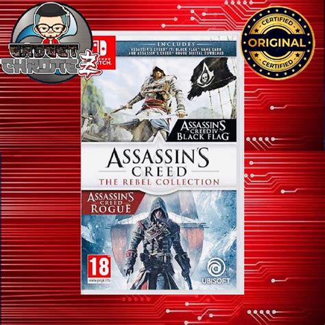 Assassins Creed The Rebel Collection Nintendo Switch Game Brandnew