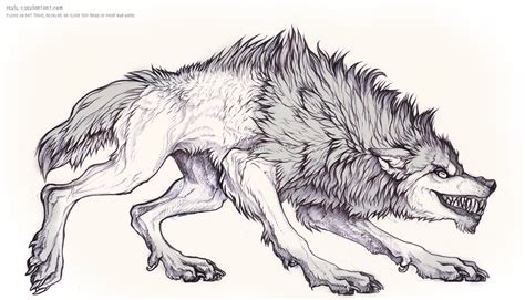 Werewolf By Sevil S On Deviantart