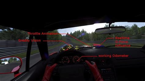 Assetto Corsa Throttle Animation And Ingame G Force Influence Miata