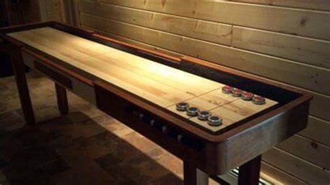 8 Indoor Shuffleboard Game Table Project Building Plans Etsy