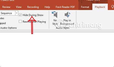 How To Hide The Inserted Sound Icon In Powerpoint