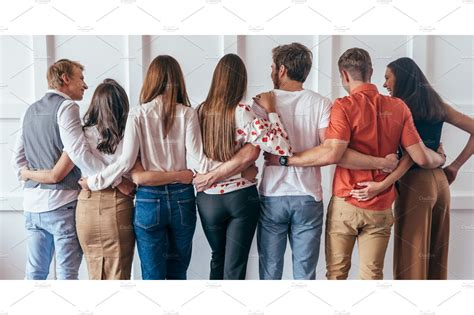 Group Of Young People Hugging People Images ~ Creative Market