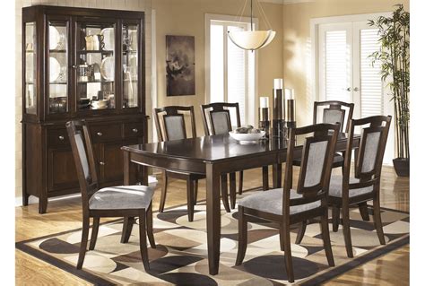 Light and cheerful, the koda dining room package brings a relaxed farmhouse charm to your home. Martini Studio 7 Piece Dining Set (With images) | Ashley ...