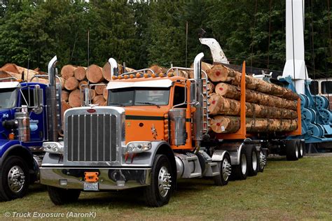 Peterbilt Custom 379 Loaded With Logs Peterbilt Trucks Heavy Duty