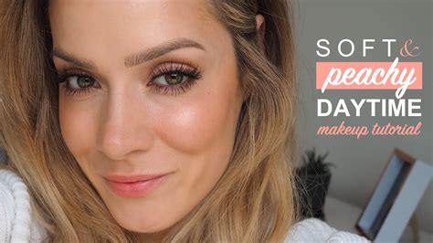 Soft Peachy Tones Daytime Makeup Tutorial Shonagh Scott Youtube