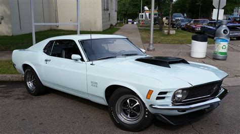 1970 Ford Mustang Boss 429 In Pastel Blue 1 Of 18 Built Kk 2241