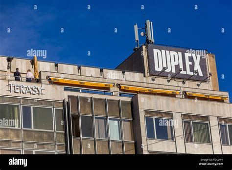 Duplex Club Wenceslas Square Prague Czech Stock Photo 94306499 Alamy