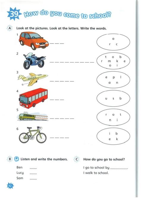 Fun For Starters Cambridge English Worksheets For Kids English