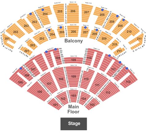 Rosemont Theatre Seating Chart And Maps Chicago