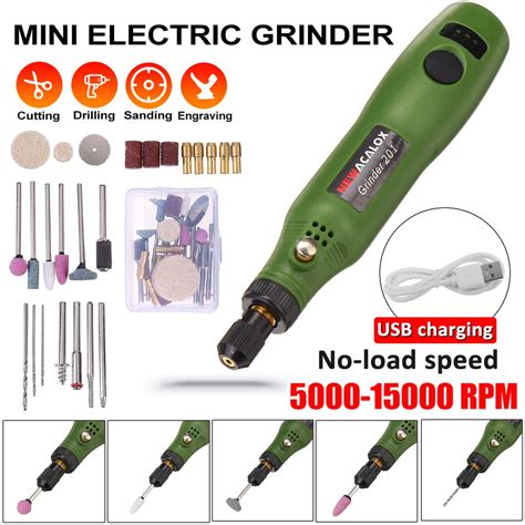 Buy Mini Wireless Drill Electric Carving Pen Variable Speed USB