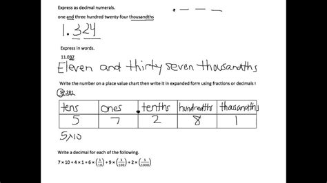 Eureka Math Grade 5 Lesson 2 Homework 5 1 Answer Key Roger Brent S