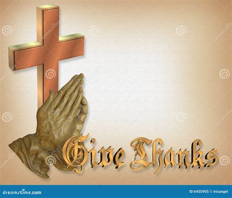 Thanksgiving Praying Hands Stock Illustration Image Of Lord 6455905
