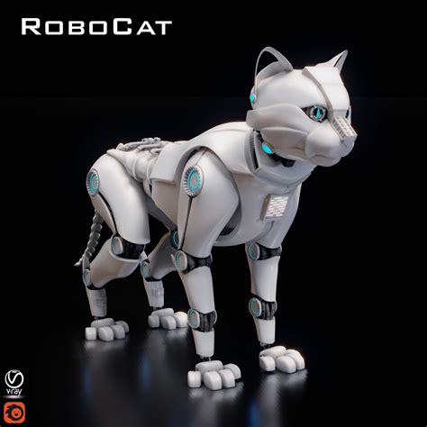 Robocat 3d Models In Robot 3dexport
