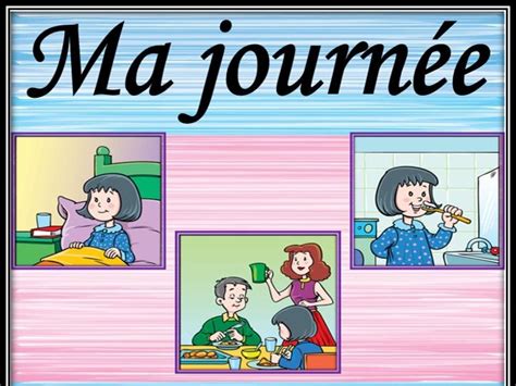 Daily Routine And Time In French Bundle La Journée Et Les Heures