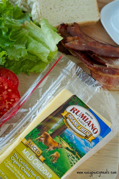 B.E.L.T. with Cheese for Non-GMO Month! - Easy Peasy Meals