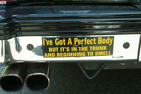 Funny Bumper Stickers You Dont See Everyday Page Of Suv