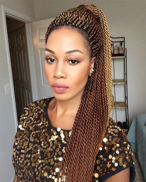 24 Senegalese Twist Styles To Try In 2019