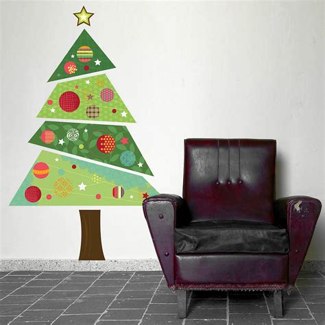 Wall Xmas Tree Lit Twig Wall Christmas Tree Xmas Decorations Bandm