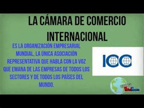 ¿qué hace la cámara de comercio internacional? Camara de Comercio Internacional CCI - YouTube