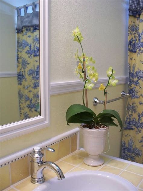French Country Bathrooms Bathroom Farmhouse With Blue And