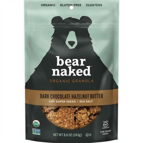 Bear Naked Dark Chocolate Hazelnut Butter Granola Cereal 8 6 Oz Fred