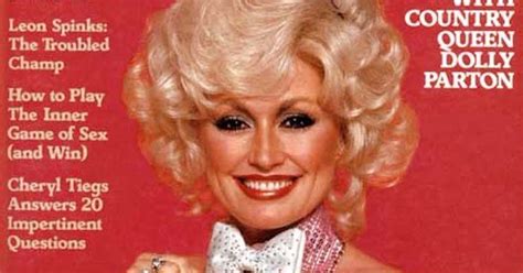 In Dolly Parton Becomes The First Country Singer To Pose For