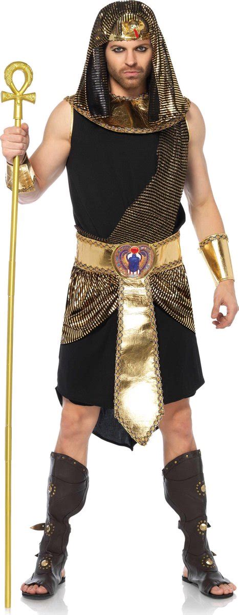 Egyptian God Kostuum Xl Zwart Goud Leg Avenue Bol Com