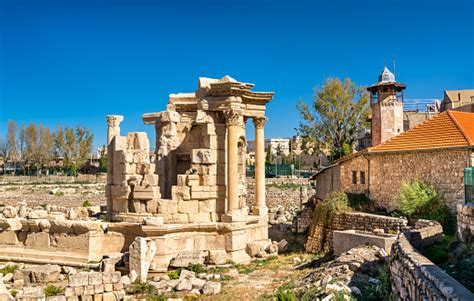 The Temple Of Venus At Baalbek Lebanon Stock Photo Download Image Now