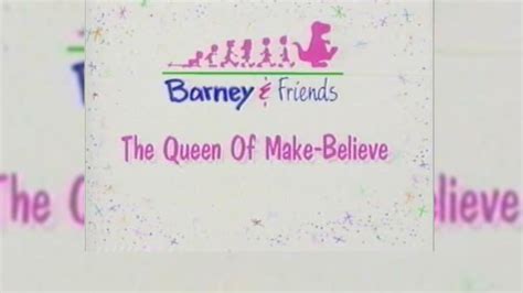 Barney Friends S1E01 Queen Of Make Believe VHS Tape 1992 YouTube
