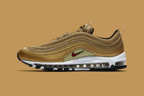Nike Air Max 97 Metallic Gold Italy Release Hypebeast
