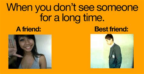 We did not find results for: When you haven't seen someone for a long time.