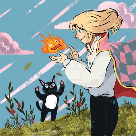 Howls Moving Castle Fanart By Bibiscuitt By Gintonicbb On Deviantart