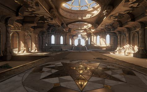 Throne Room The Temple Of Utu Martinh And Minos — Polycount