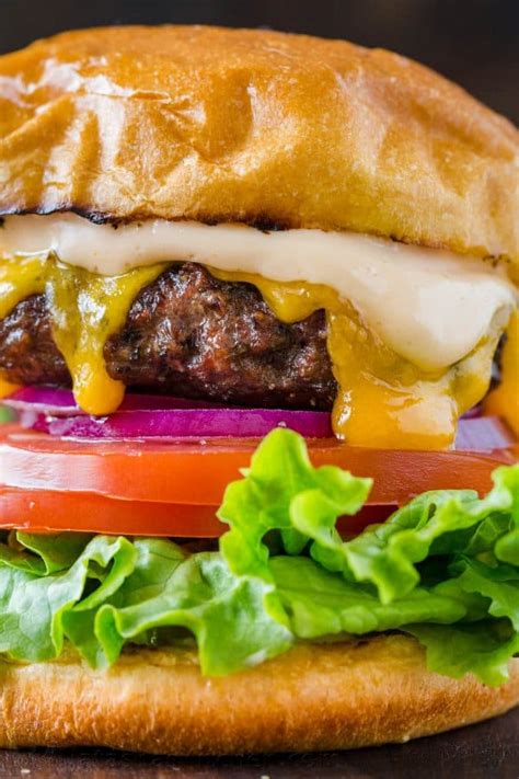 Find the best grilled burger recipe from beef, poultry and meatless! Perfect Burger Recipe (VIDEO) - NatashasKitchen.com