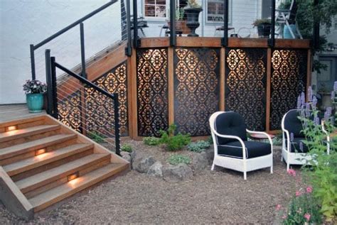 Check spelling or type a new query. Top 50 Best Deck Skirting Ideas - Elevated Backyard Designs