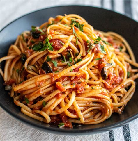 Linguine Alla Puttanesca Carolyn S Cooking