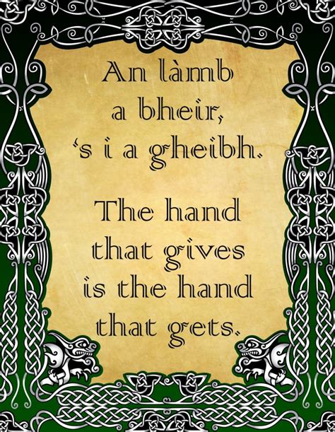 Love Quotes In Irish Gaelic Quotesgram