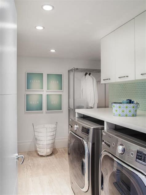 Decor And Storage Tips For Basement Laundry Rooms HGTV