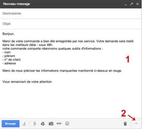 Writing formal emails in the right way requires certain skills. Gmail : les réponses standardisées | Numeriblog