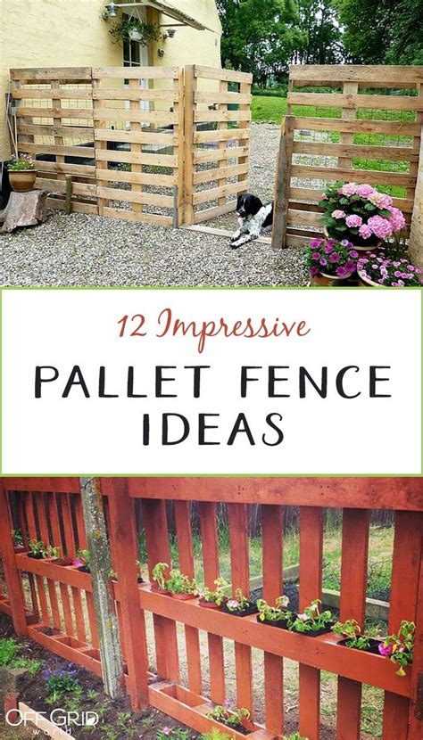 12 Impressive Pallet Fence Ideas Anyone Can Build Artofit