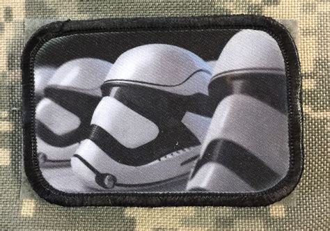 Star Wars Episode 7 Stormtrooper Velcro Morale Patch Tactical Milspec